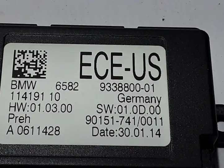 BMW 5 F10 F11 (2009 - 2016) 9338800 Блок навигации GPS — фото 3