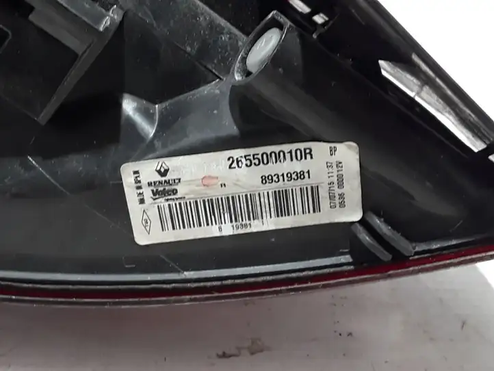 Renault Megane III (2009 - 2016) 265500010R Задний фонарь в кузове — фото 4