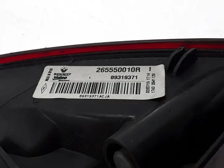 Renault Megane III (2009 - 2016) 265550010R Задний фонарь в кузове — фото 4