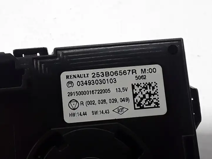 Renault Espace V (RFC) (2015 - 2019) 253B06567R Мултифункционный включатель управления / ручка — фото 2
