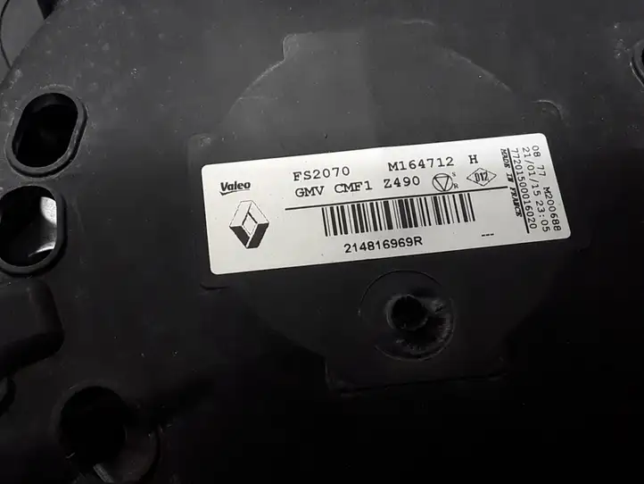 Renault Espace V (RFC) (2015 - 2019) 214816969R Дифузор радиатора — фото 2