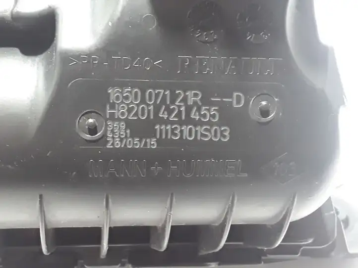 Renault Espace V (RFC) (2015 - 2019) 165007121R Корпус воздушного фильтра — фото 2