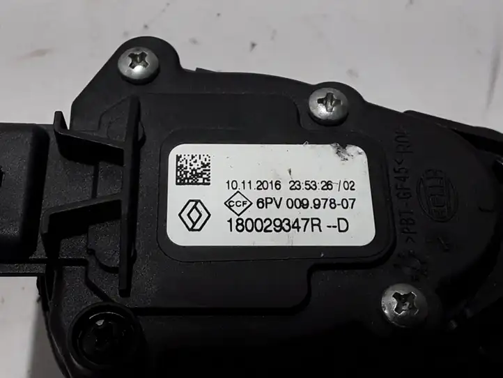 Renault Clio IV (2012 - 2019) 180029347R Педаль акселератора — фото 2