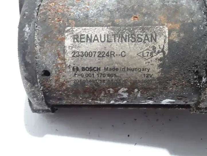 Renault Scenic III - Grand scenic III (2009 - 2016) 233007224R Стартер — фото 2