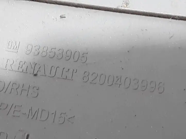 Renault Trafic II (X83) (2002 - 2014) 8200403996 Верхняя обшивка стойки B — фото 3