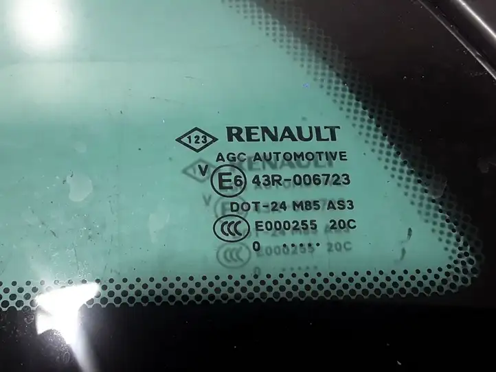 Renault Megane III (2009 - 2016) 833070017R Заднее боковое стекло — фото 2