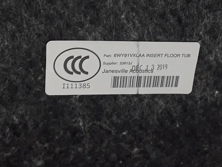 Chrysler Pacifica (2016 - ) 5RJ41VXLAA Ковролин салона — фото 2