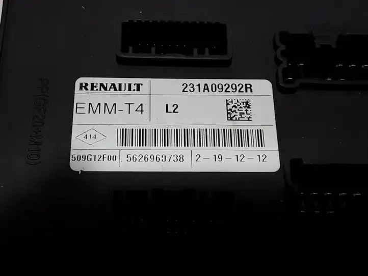 Renault Clio IV (2012 - 2019) 231A09292R Прочие блоки управления — фото 2