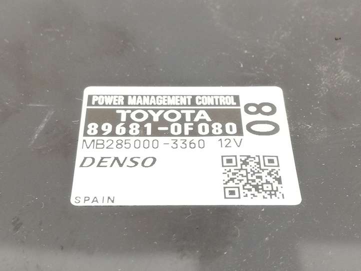 Toyota Avensis T270 (2012 - 2015)  896810F080 Блок управления двигателем ECU