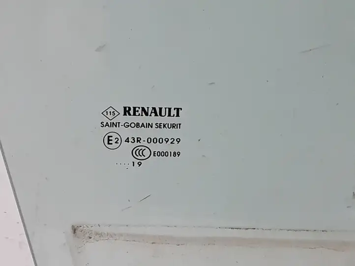 Renault Espace V (RFC) (2015 - 2019) 803009421R Стекло передней двери — фото 4