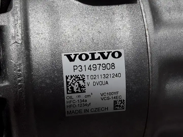 Volvo XC60 (2017 - ) 31497908 Компрессор (насос) кондиционера воздуха — фото 2