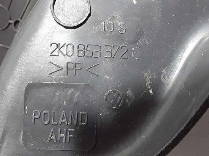 Volkswagen Caddy (2010 - 2015) 2K0853372 Внутренняя отделка переднего порога — фото 3