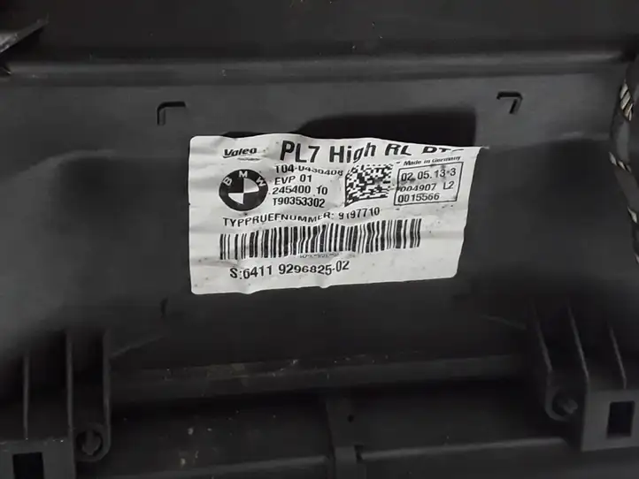 BMW 3 F30 F35 F31 (2012 - 2018) 9296825 Комплект системы вентиляции салона — фото 3