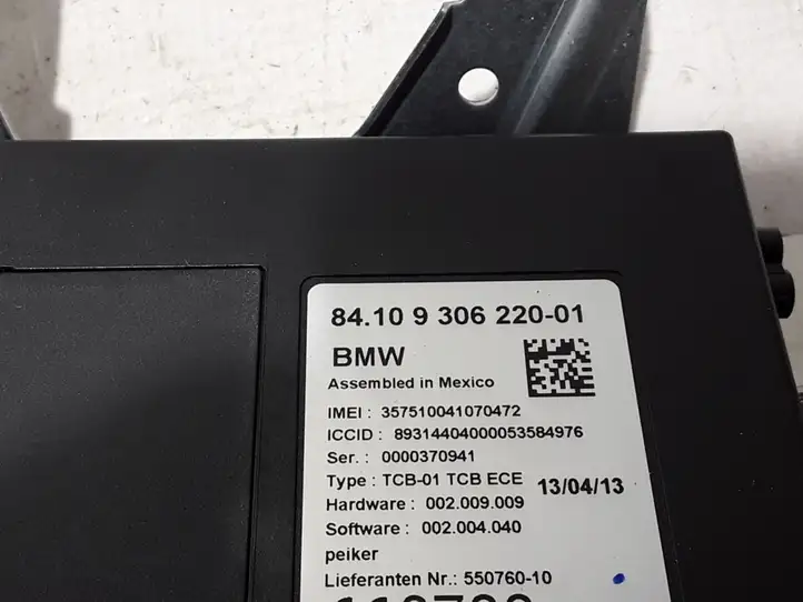 BMW 5 F10 F11 (2009 - 2016) 9306220 Bluetooth модуль — фото 3
