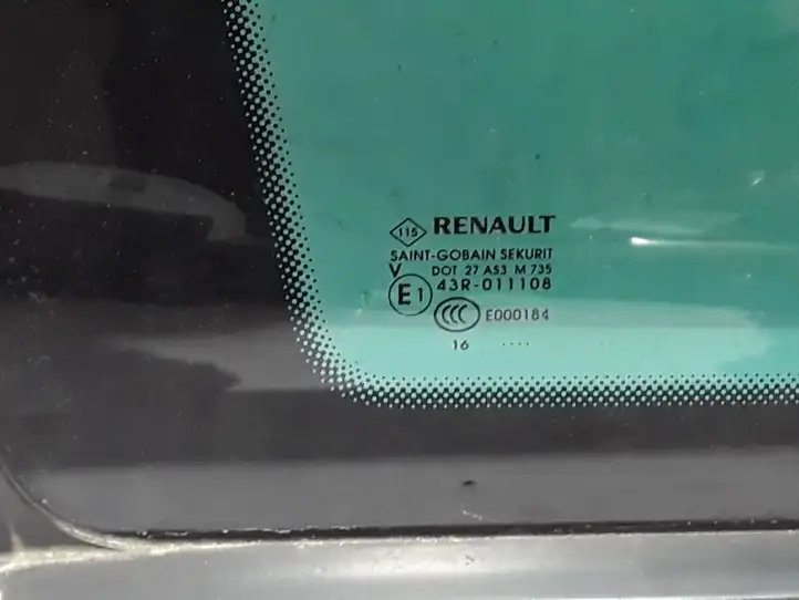Renault Scenic III - Grand scenic III (2009 - 2016) 833077644R Заднее боковое стекло — фото 3