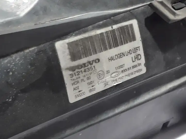 Volvo S80 (2006 - 2009) 31214351 Передняя фара — фото 6