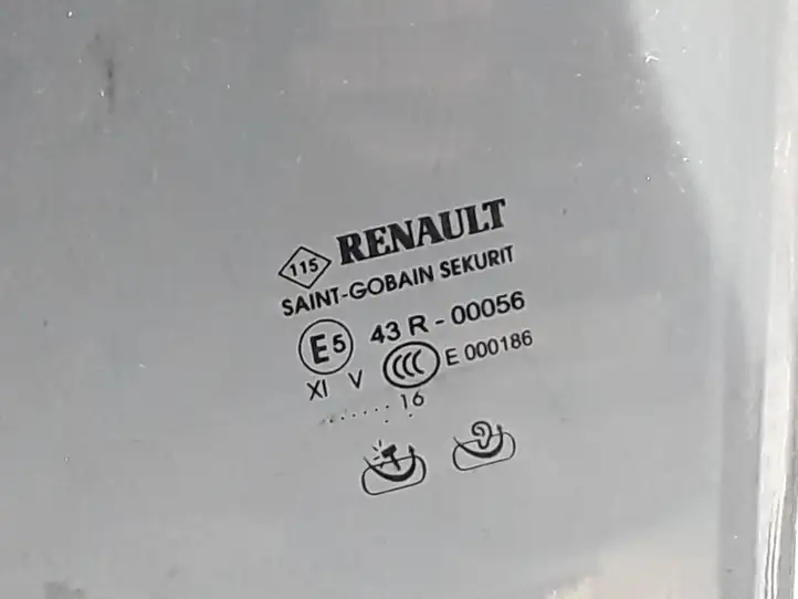 Renault Talisman (2015 - ) 823012008R Стекло задней двери — фото 3