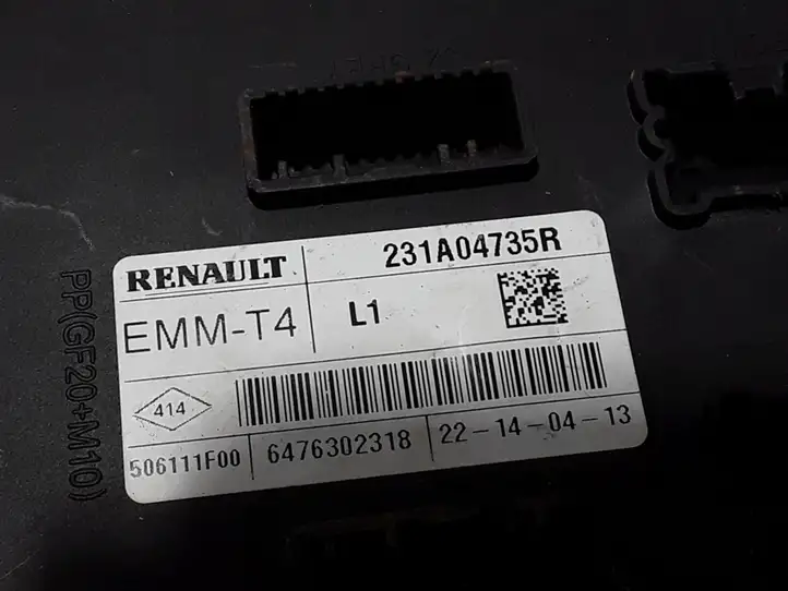 Renault Captur (2013 - 2020) 231A04735R Прочие блоки управления — фото 2
