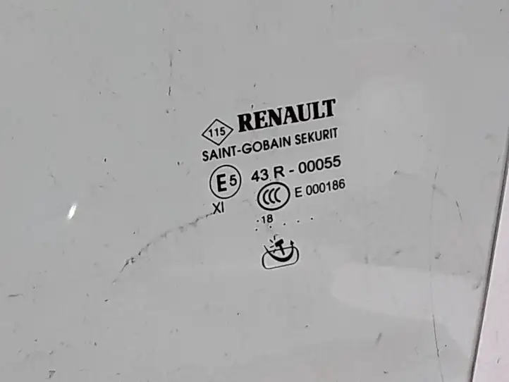 Renault Espace V (RFC) (2015 - 2019) 803018732R Стекло передней двери — фото 2