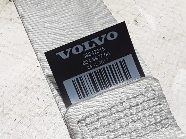Volvo XC60 (2017 - ) 39842315 Задний ремень безопасности — фото 3