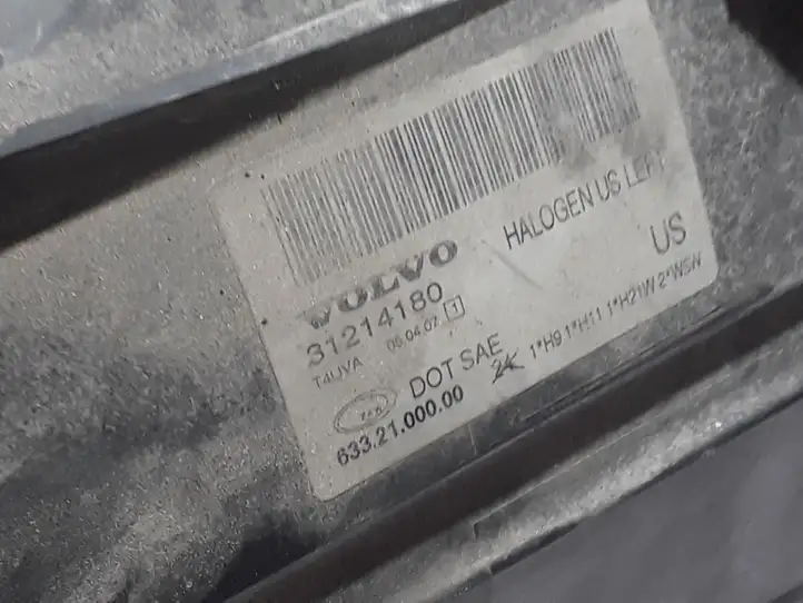 Volvo S80 (2006 - 2009) 31214180 Передняя фара — фото 2