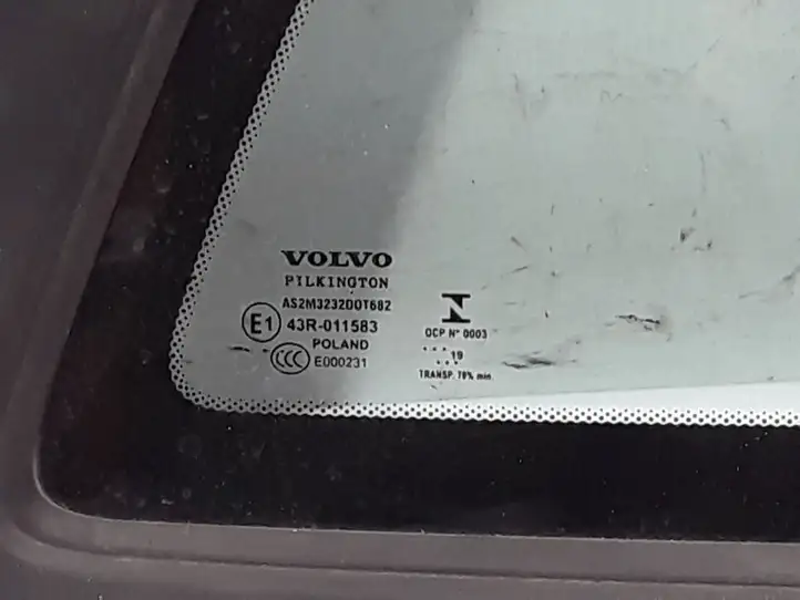 Volvo V60 (2018 - ) 32132157 Заднее боковое стекло — фото 3