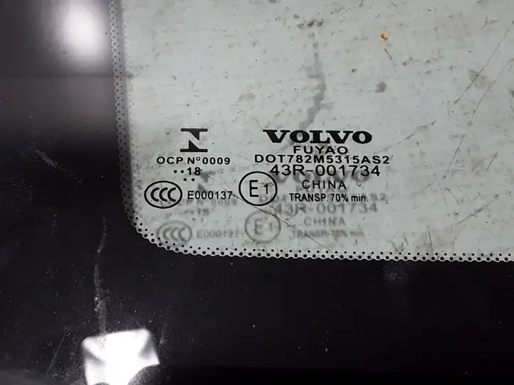 Volvo S90, V90 (2016 - 2020) 31689018 Заднее боковое стекло — фото 3