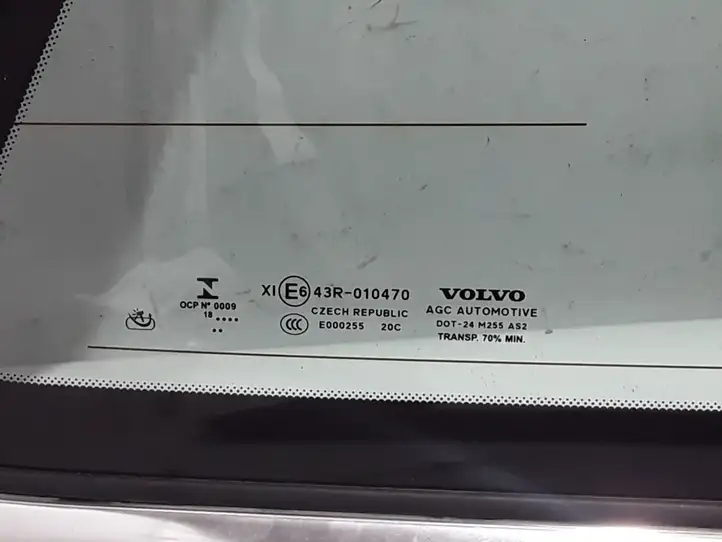 Volvo XC90 (2019 - ) 32206898 Заднее боковое стекло — фото 1