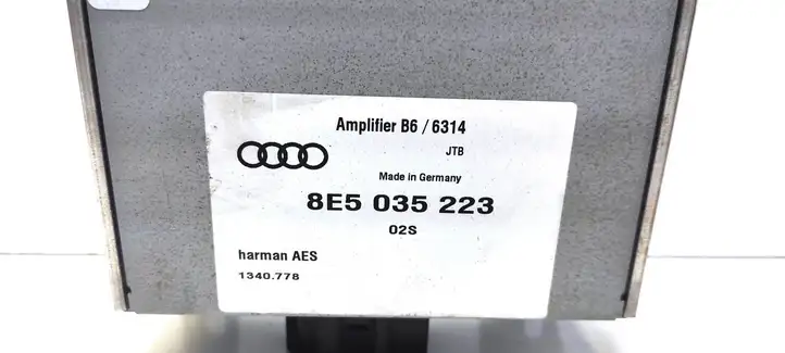 Audi A4 S4 B7 8E 8H (2004 - 2009) 8E5035223 Усилитель звука — фото 3