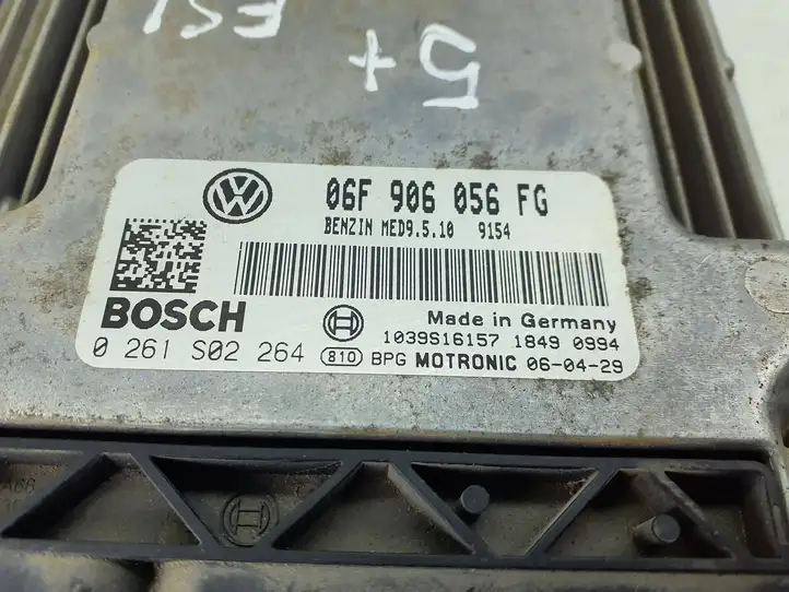 Volkswagen Golf Plus (2004 - 2008) 06F906056FG Блок управления двигателем (ECU) — фото 4