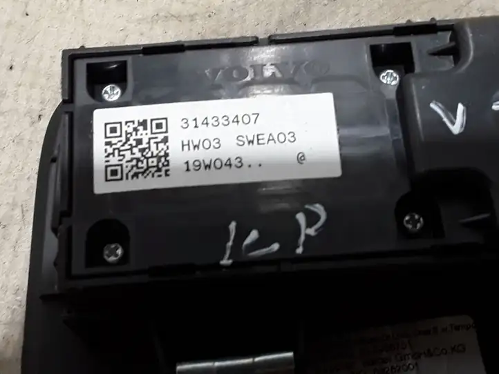 Volvo V60 (2018 - ) 31433407 Кнопка стеклоподъемников — фото 2