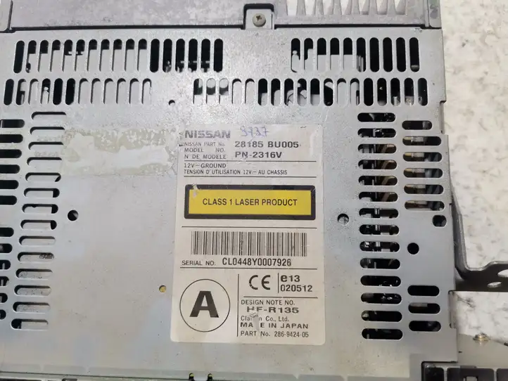 Nissan Almera N16 (2000 - 2010) 28185BU005 Магнитола / мультимедийная система — фото 2