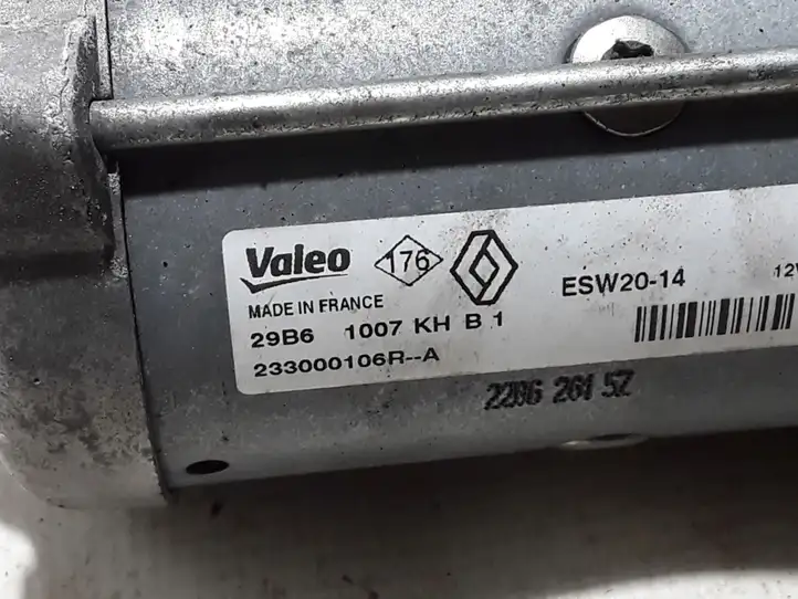 Renault Espace V (RFC) (2015 - 2019) 233000106R Стартер — фото 2