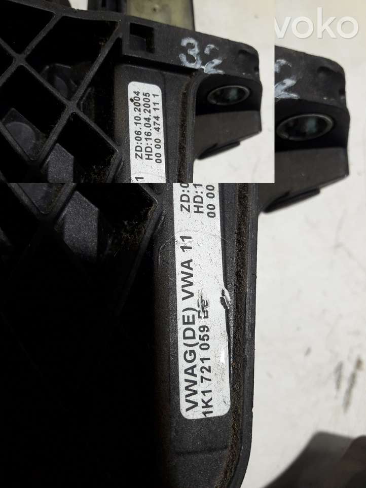 Volkswagen Golf V (2003 - 2009)  1K0721796 Педаль сцепления