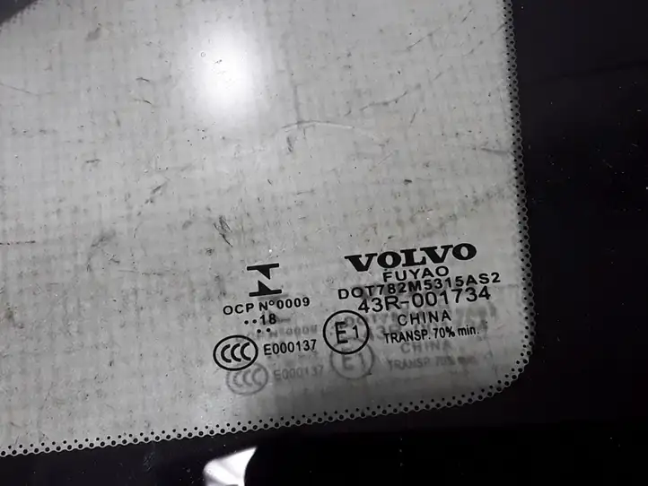 Volvo S90, V90 (2016 - 2020) 31689019 Заднее боковое стекло — фото 3
