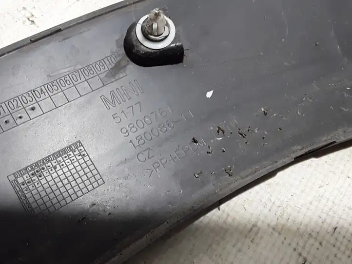 Mini Cooper Countryman R60 (2010 - 2016) 9800761 Накладка колесной арки — фото 3