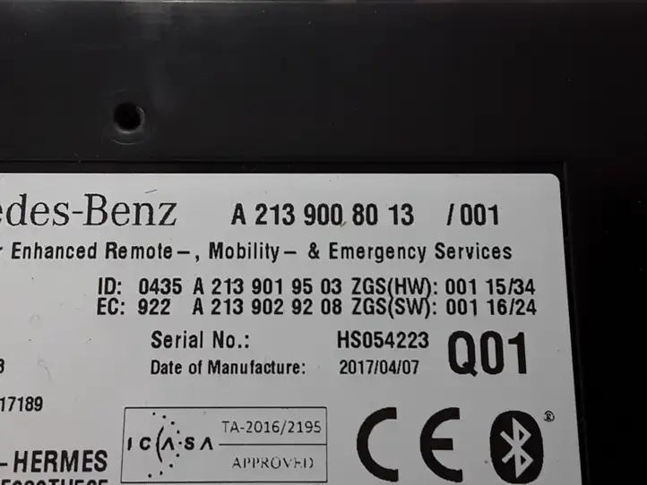 Mercedes-Benz GLA W156 (2013 - 2017) A2139008013 Bluetooth модуль — фото 3