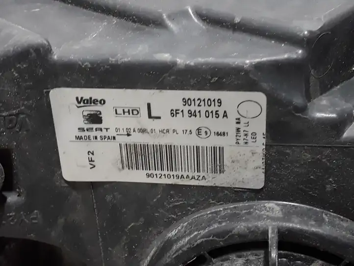 Seat Ibiza V (KJ) (2017 - ) 6F1941015A Передняя фара — фото 4