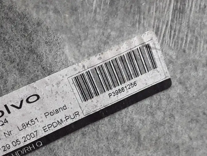 Volvo C70 (2005 - 2009) 39861256 Передний коврик салона — фото 3