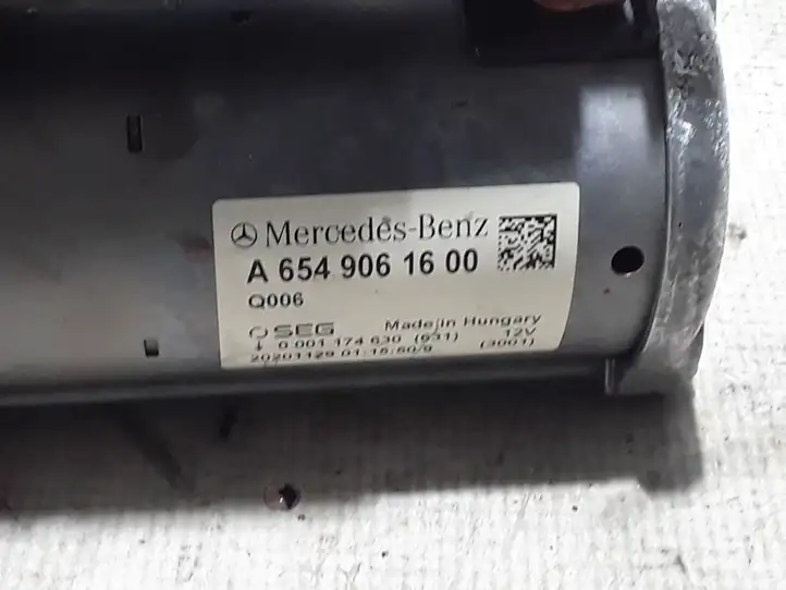 Mercedes-Benz GLE W167 (2019 - ) A6549061600 Стартер — фото 2