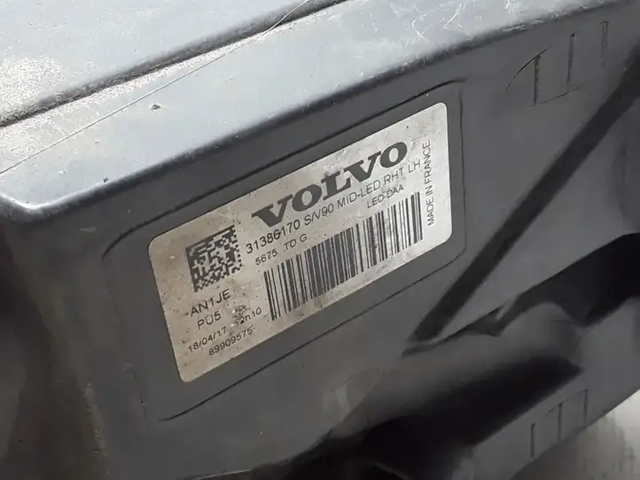 Volvo S90, V90 (2016 - 2020) 31386170 Передняя фара — фото 6