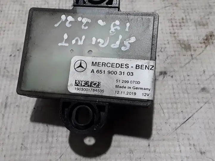 Mercedes-Benz Sprinter W907 W910 (2018 - ) A6519003103 Реле накала свечей — фото 2
