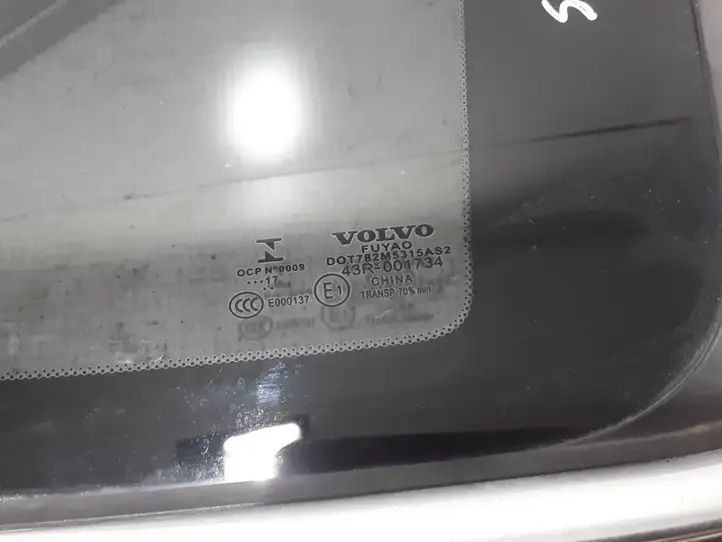 Volvo S90, V90 (2016 - 2020) 31689019 Заднее боковое стекло — фото 3