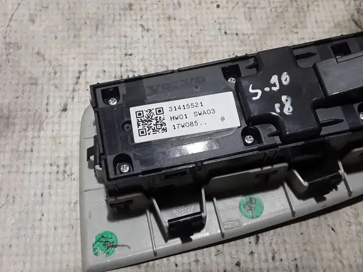 Volvo S90, V90 (2016 - 2020) 31415521 Кнопка стеклоподъемников — фото 2