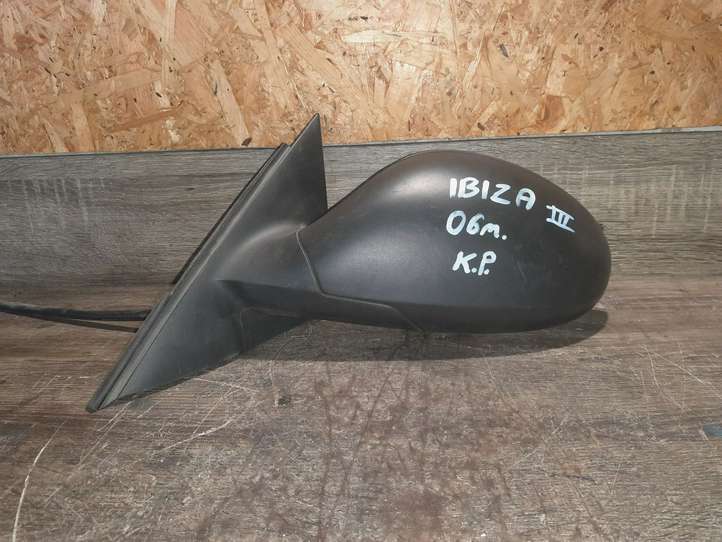 Seat Ibiza III (6L) (2002 - 2008)  876047 Зеркало боковое механическое