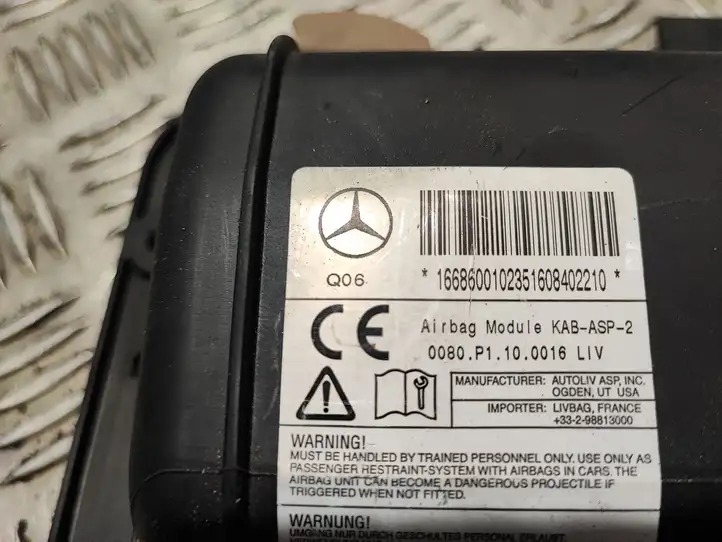 Mercedes-Benz GL X166 (2013 - 2019) 1668600102 Коленная подушка безопасности — фото 2