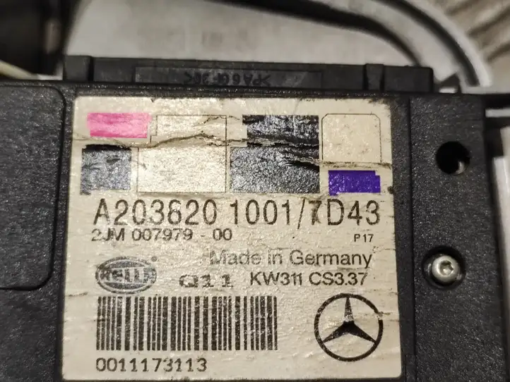 Mercedes-Benz ML W164 (2005 - 2011) A203820100 Передняя подсветка — фото 2