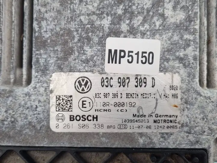 Volkswagen PASSAT B7 (2011 - 2014) 03C907309D Блок управления двигателем (ЭБУ) — фото 4