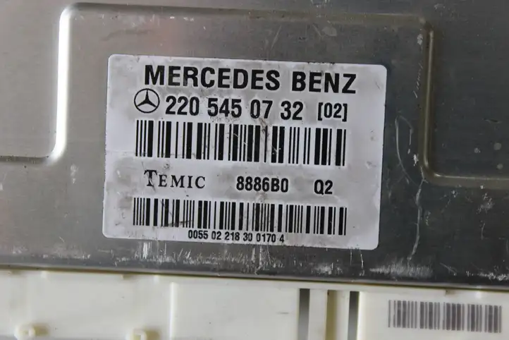 Mercedes-Benz S W220 (1998 - 2006) 2205450732 Блок управления двигателем (ЭБУ) — фото 3