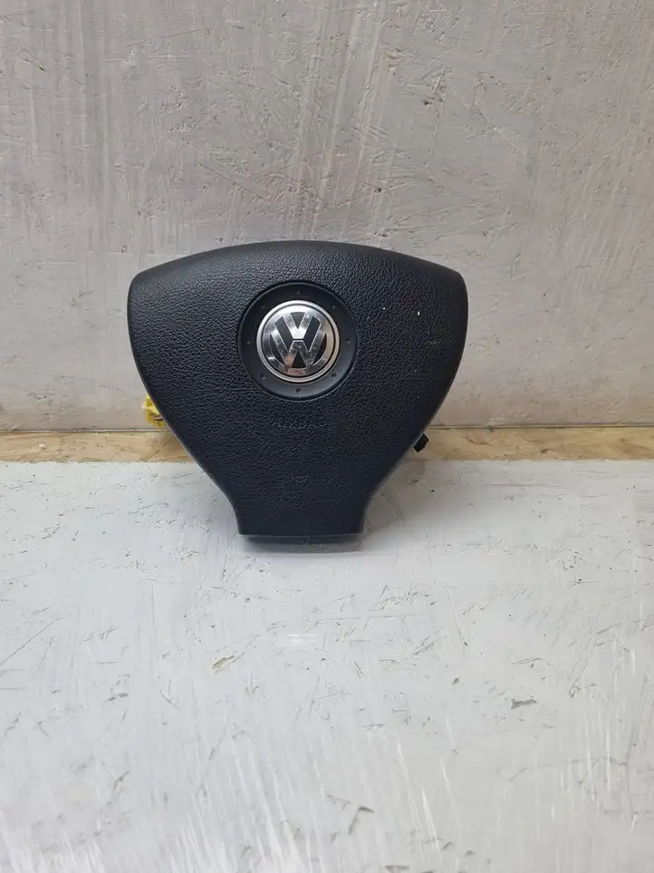 Volkswagen Golf Plus (2004 - 2008) 1K0971584C Подушка безопасности руля — фото 1